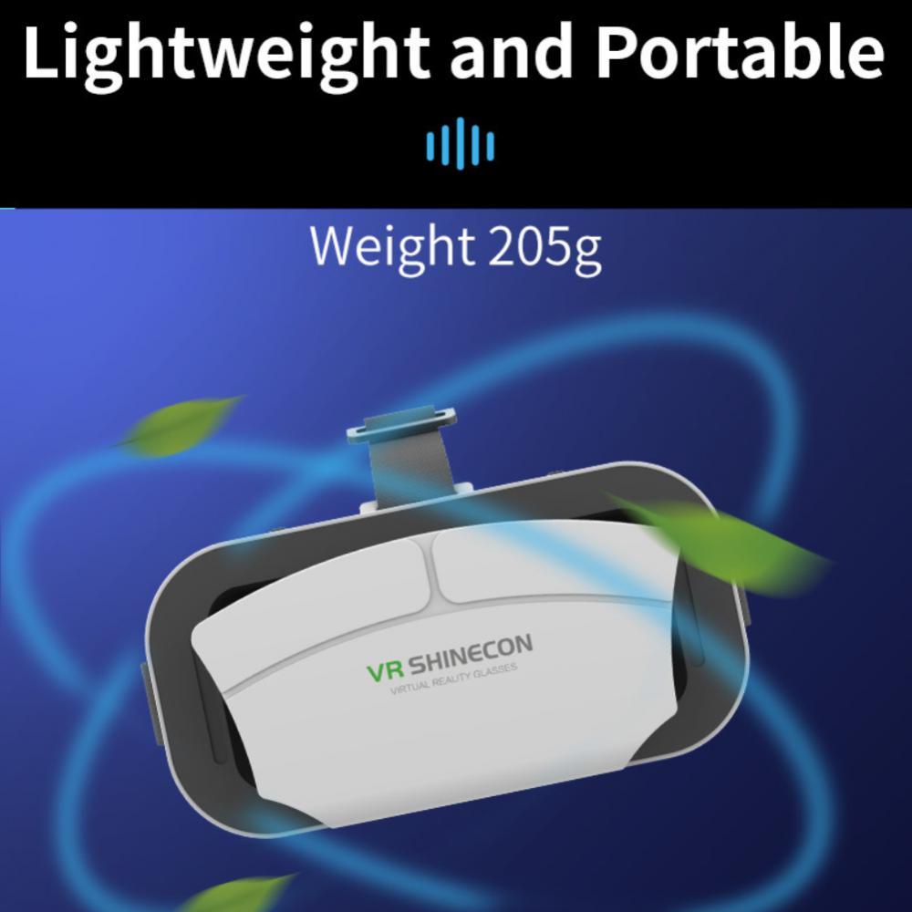 3d Vr Glasses 3d Virtual World Stereo Helmet Headset Portable 3d Devices For Mobile Phones Under 7 Inches Vr Shinecon Vr Headset
