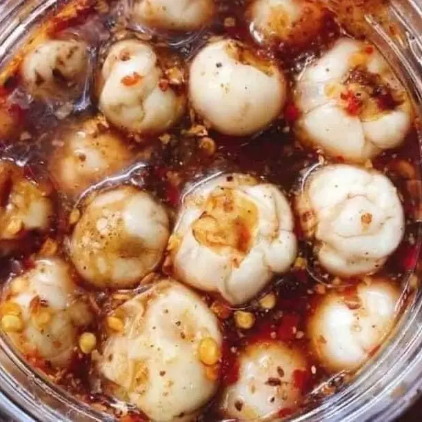 Com bo 2 hũ (2kg) cà muối teo ngâm mắm Nghệ An Trần Giang