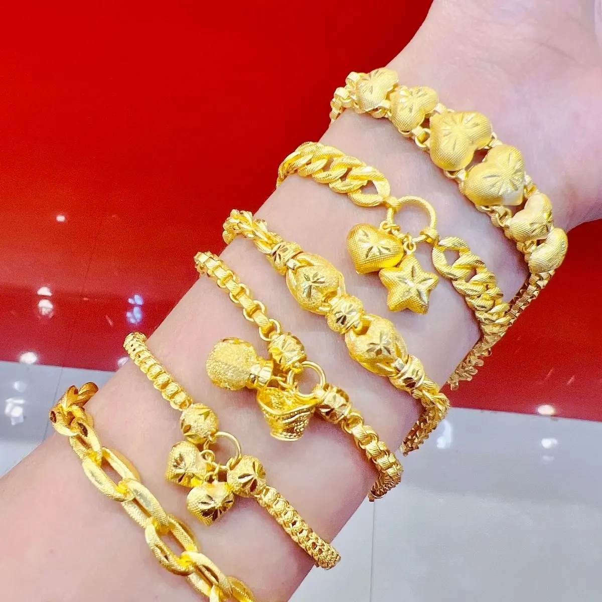 สร้อยข้อมือ 2 สลึง ทองแท้ 96.5% มีใบรับประกันสินค้า