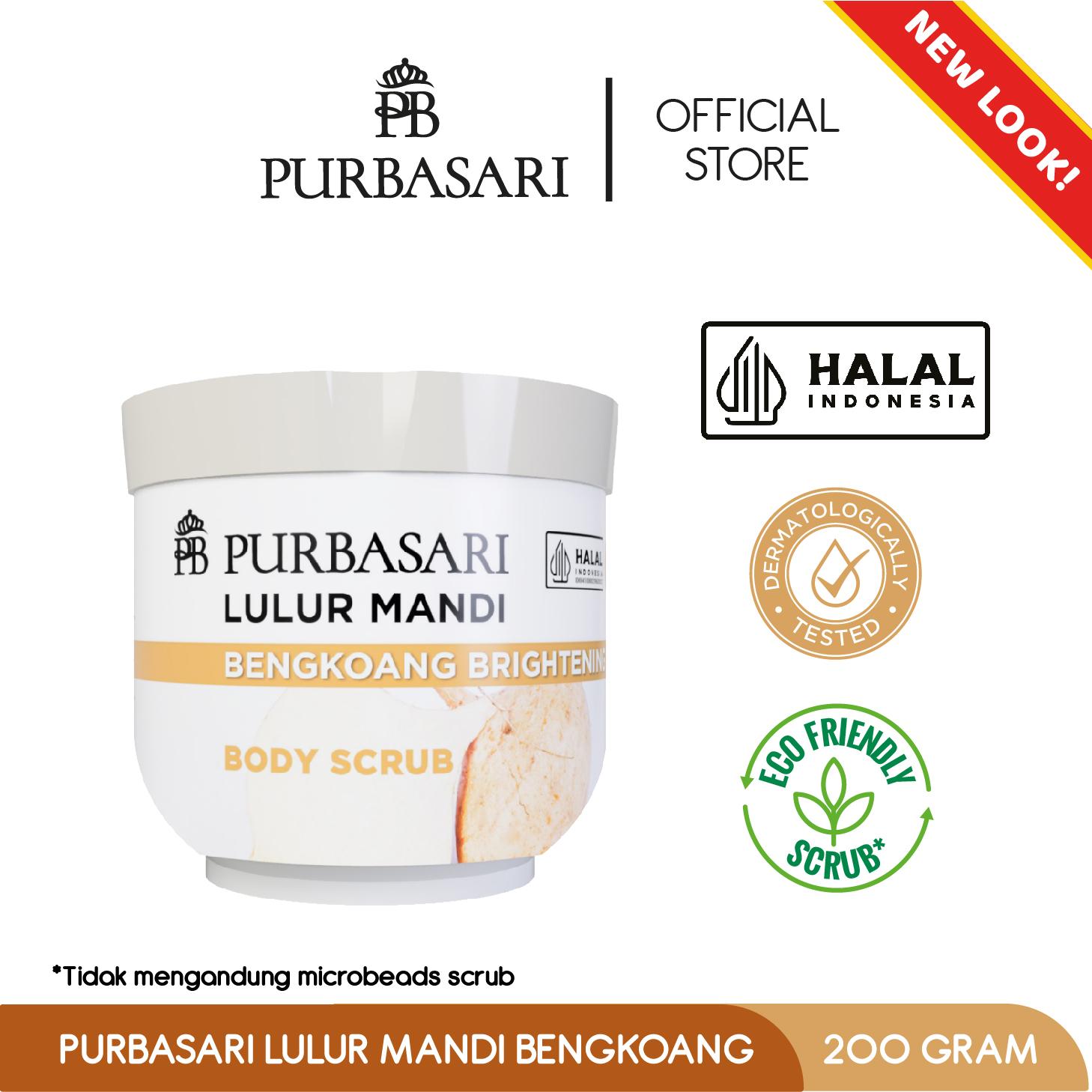 [DAPAT 2PCS] Purbasari Glutahya Body serum + Lulur Mandi 200gr