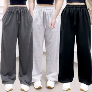 Paket Murah Celana Gombrong 100 Ribuan 3 Pcs Celana Baggy pants Pria Wanita  Kulot Panjang