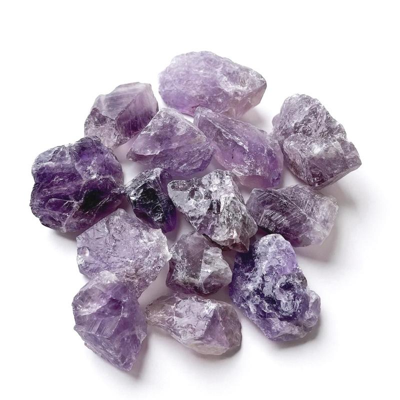 Amethyst Quartz Crystal - Thạch Anh Tím - Đá Thạch Anh Thô - Đá Thanh Tẩy Năng Lượng, Hỗ Trợ Thiền Định, Reiki 0