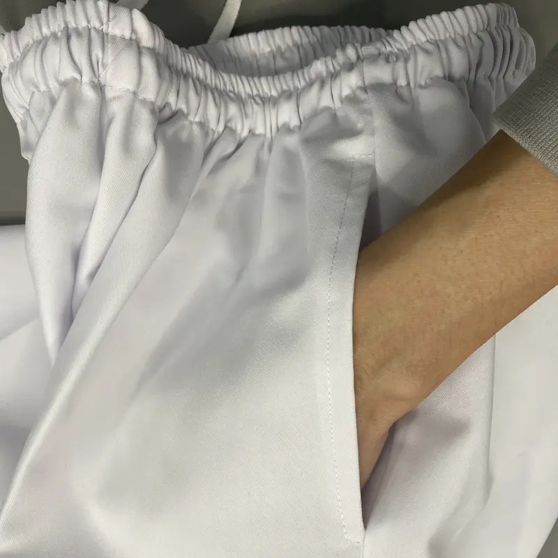 Quần Blouse CAO CẤP Trắng Trơn, Quần Bluose Y Tế dành cho Bác Sĩ, Y Tá, Dược Sĩ, Điều Dưỡng 6