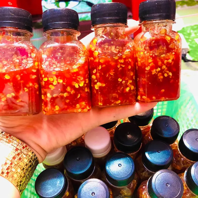 1lọ ớt gim mật Ong cay cay đặt biệt chất lượng Chai 2