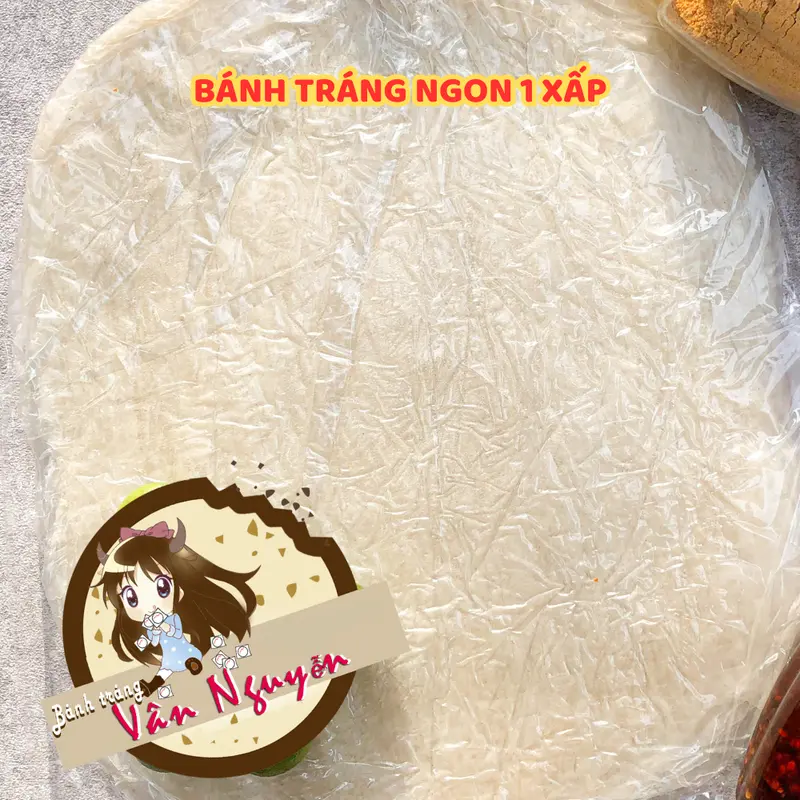 Bánh tráng NGON phơi sương 400gr ( bánh không ) . Bánh Tráng Vân Nguyễn Food 1
