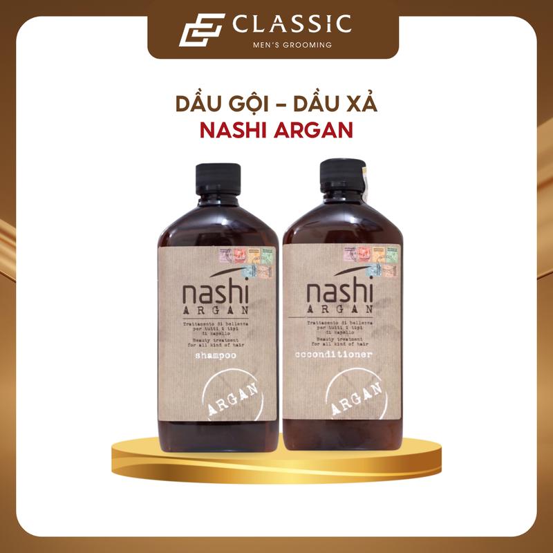 Dầu Gội -Dầu Xả Nashi Argan 500ml