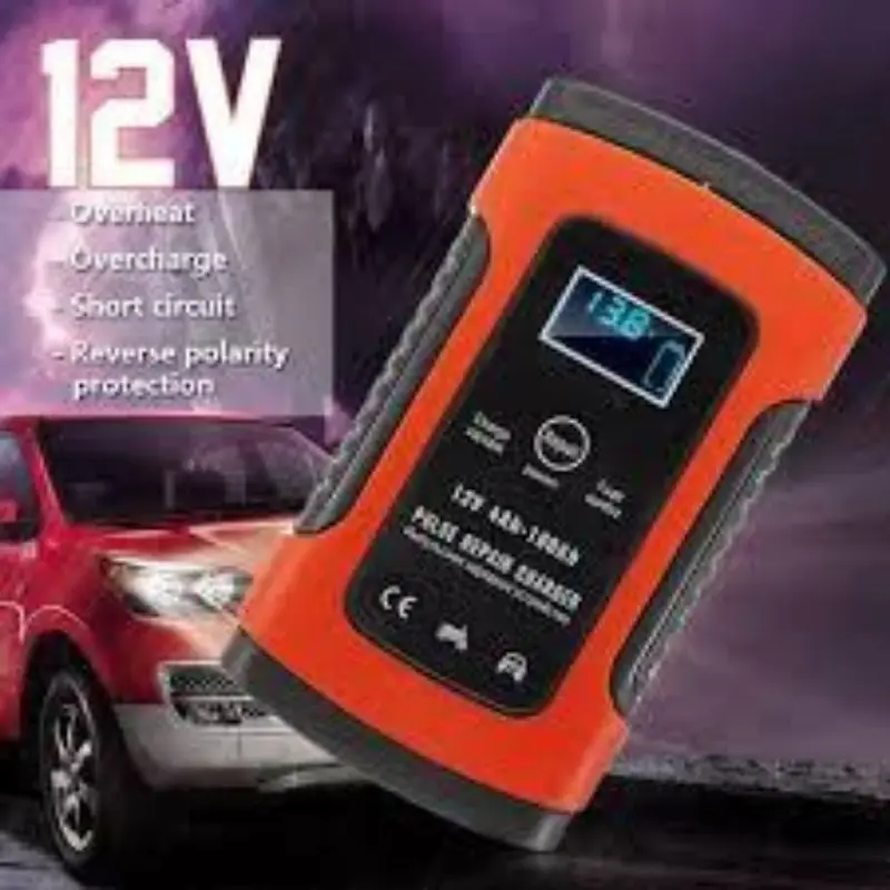 Sạc bình ắc quy 12V 5A (4-100Ah) FOXSUR có khử sunfat sac binh acquy 4