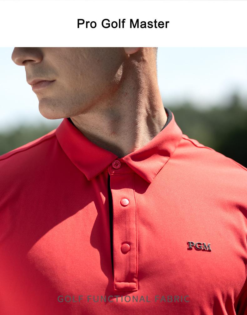 Product Introduction of [PGM] Golf Clothing Men's Long-Sleeved T-shirt Autumn and Winter Sports Menswear Clothing Polo Shirt Polo Collar Top Yf629 22