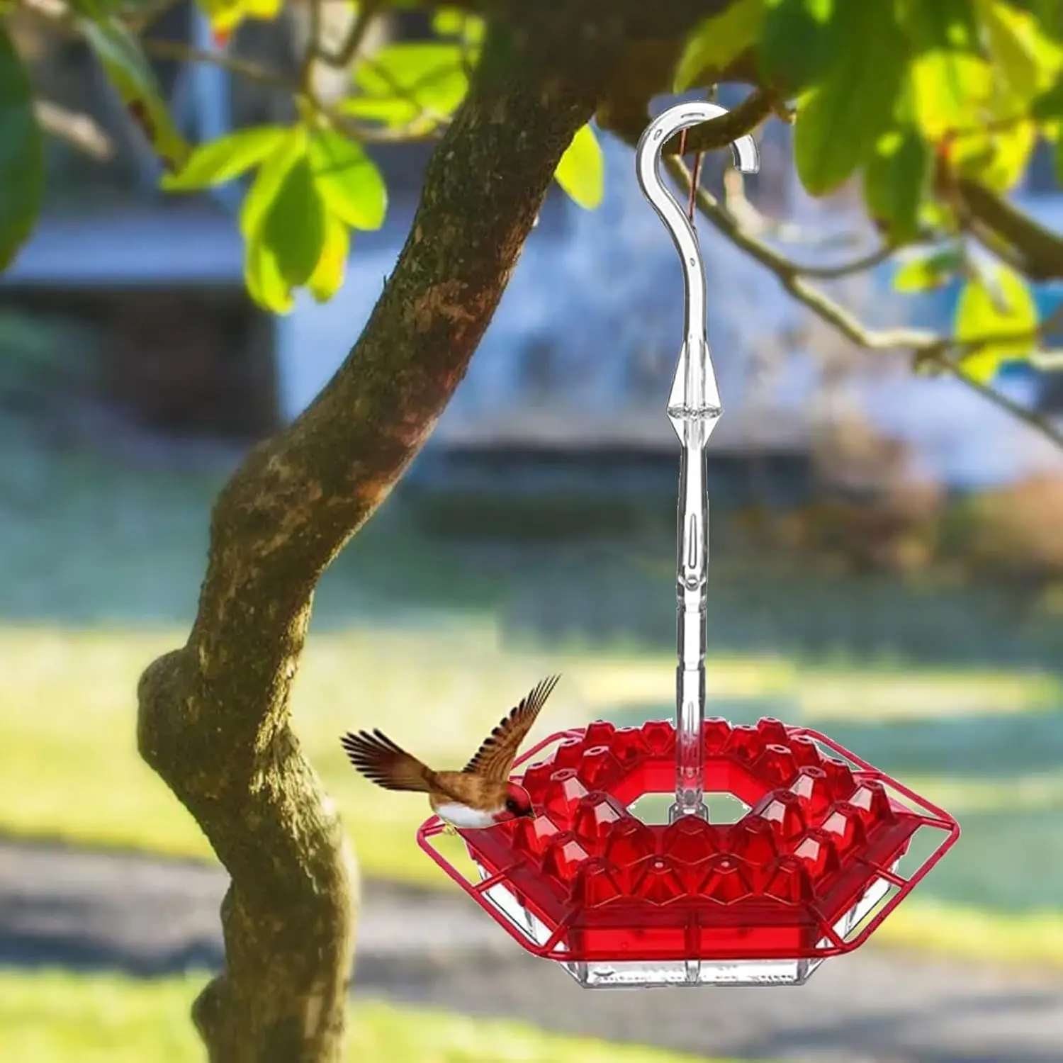Hanging Hummingbird Feeder, Wild Bird Feeder, Garden Yard Branch Hummingbird Waterer, Bird Feeding Tool, Pet Supplies