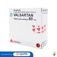 Gambar VALSARTAN OGB DEXA MEDICA 80 MG BOX 30 TABLET / HIPERTENSI dari Apotek Fathia by GoApotik Kota Samarinda 1 Tokopedia