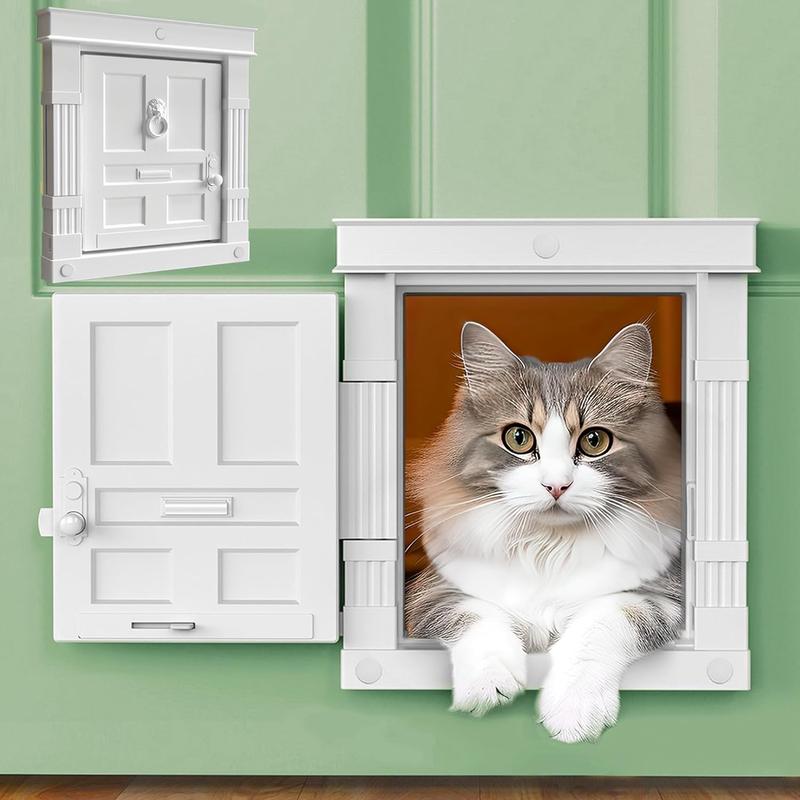 Indoor cat door hotsell