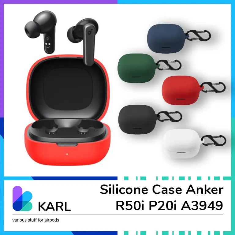 Case Anker Soundcore R50i / R50i NC Cover Silicone Protective Casing R50i A3949 P20i