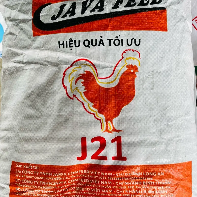 Túi 5kg J21 Thức Ăn Viên 16 đạm. Dùng cho gà đá, gà tơ, mau lên tay, nở cơ, không lên mỡ, ít bệnh 1