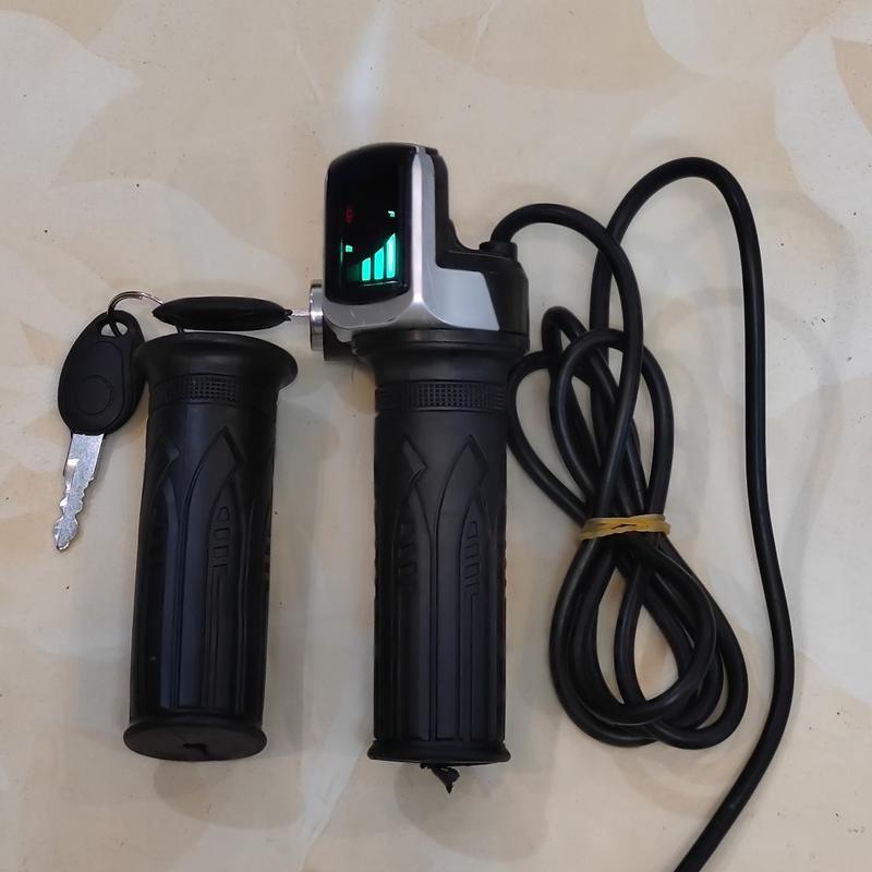Tay ga báo pin 24V dùng cho tất cả các xe đạp có áp 24V đến 29.4V Gắn Xe Đạp Đạp Xe Đạp Sports Cacbon 1