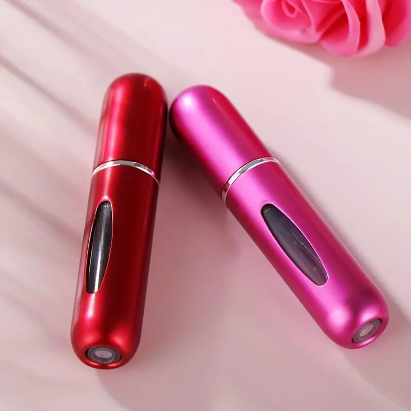 5ml Random Color Travel-size Empty Perfume Atomizer, 5 Counts/set Refillable Bottle for On-the-go Freshness, Sports & Outdoor Makeup Accessories 7