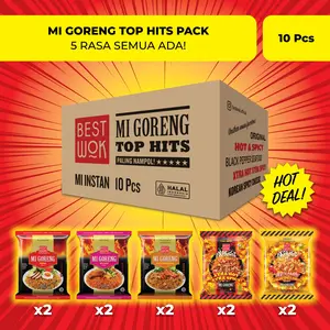 10 Pcs Best Wok Mi Goreng Top Hits Pack