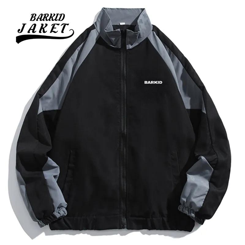BARKID | VARSITY JAKET VINTAGE SOFT PARASUT WATERPROOF UNISEX PRIA WANITA 3