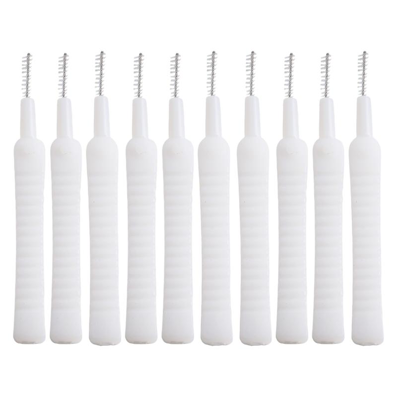 10/20/30pcs Shower Head Cleaning Brush Gap Hole Anti-Clogging Cleaner Brushes 1
