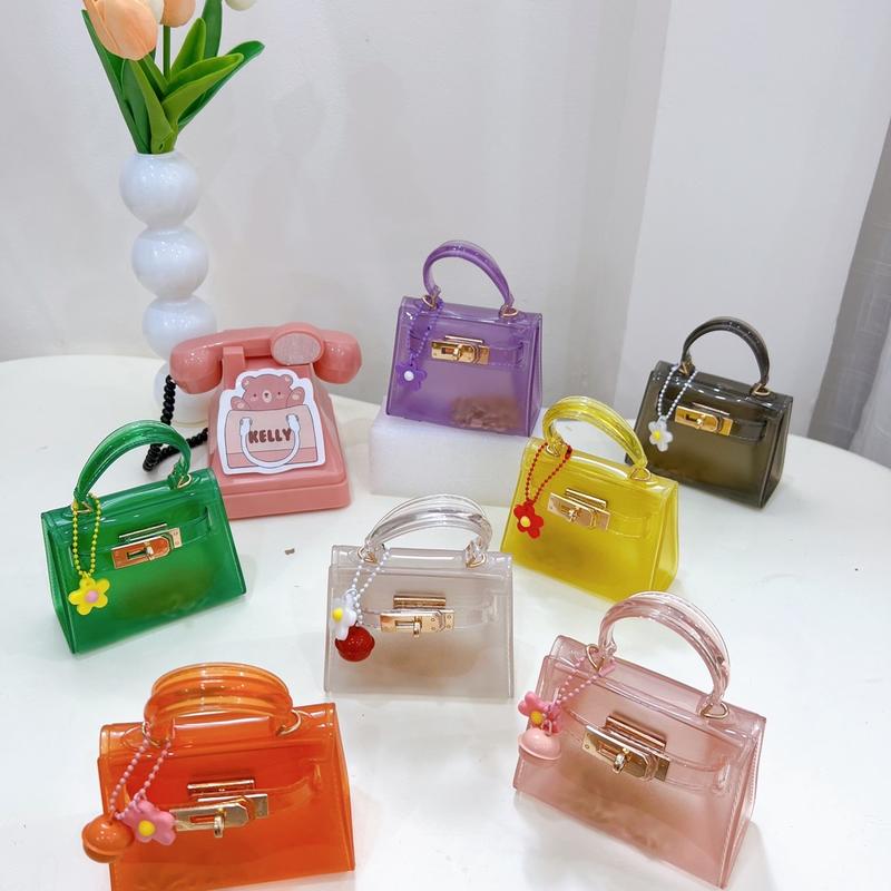 Túi Mini Candi Quai xách . Nhựa PVC . Không thấm nước. Size mini ...