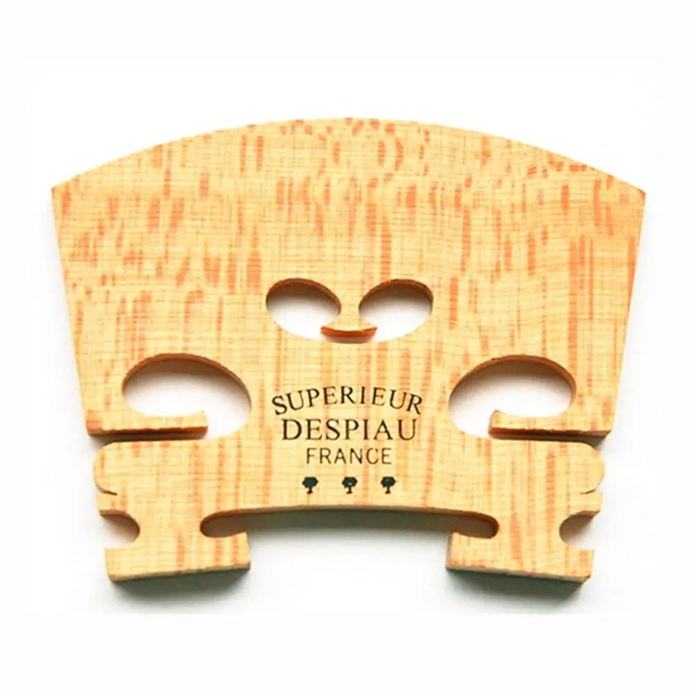 Violin Strings Bridge Tools Maple Wood Violin Bridge Steady Bridge 4/4-3/4-1/2-1/4-1/8 Size Fiddle Maple Wood Bridge Handmade Violin Strings Bridge Instrument Accessories