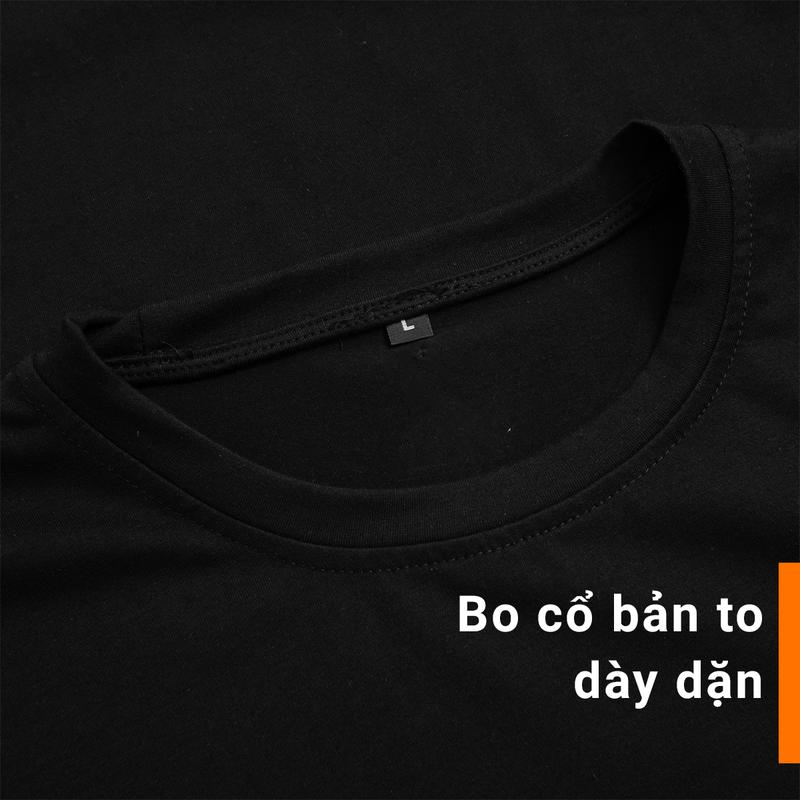 Áo thun tay ngắn cổ tròn, áo thun in hình chữ cái hoa lá sặt sở, phong cách sang trọng thanh lịch. 6