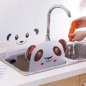 PANDA Pelindung Wastafel Dari Cipratan Air/Minyak Lucu