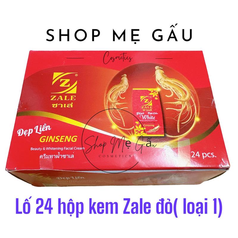 Sỉ lố 12 Hủ Kem Dưỡng Trắng Da ZALE Thái Đỏ Nhân Sâm 6g Tẩy Nám, Tàn Nhang, Che Khuyết Điểm