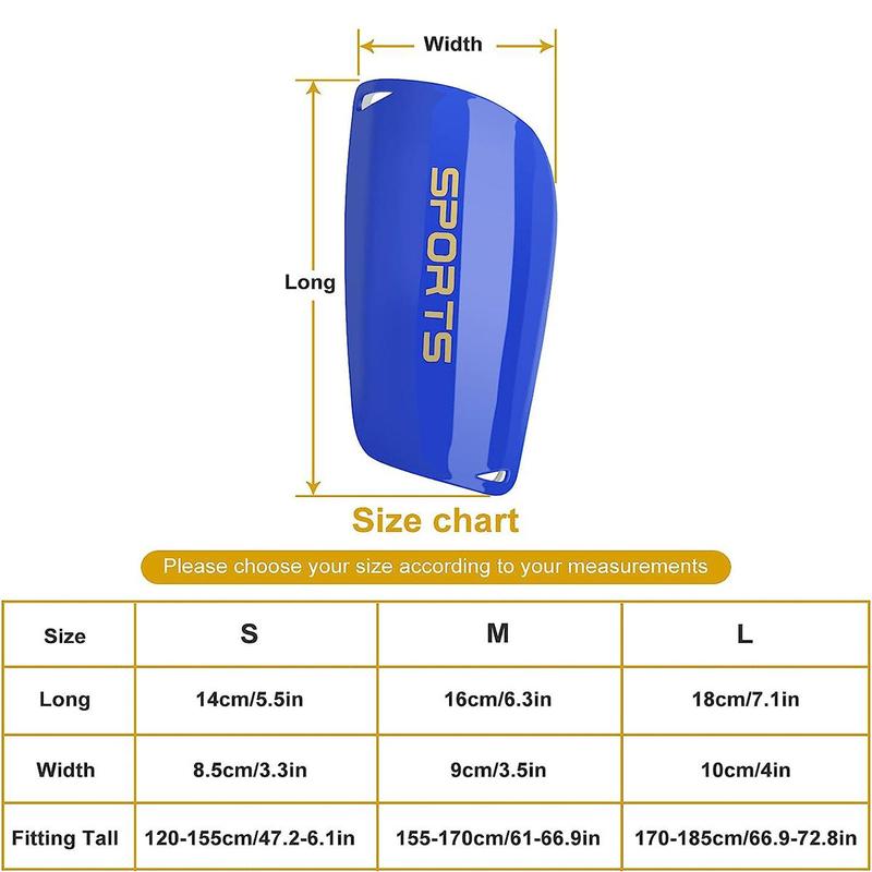 Product Introduction of Soccer Shin Guard, 1 Pair Football Shin Pads, Football Leg Sleeve, Football Protective Gear for Youths & Adults, Sports & Outdoor Accessories 5