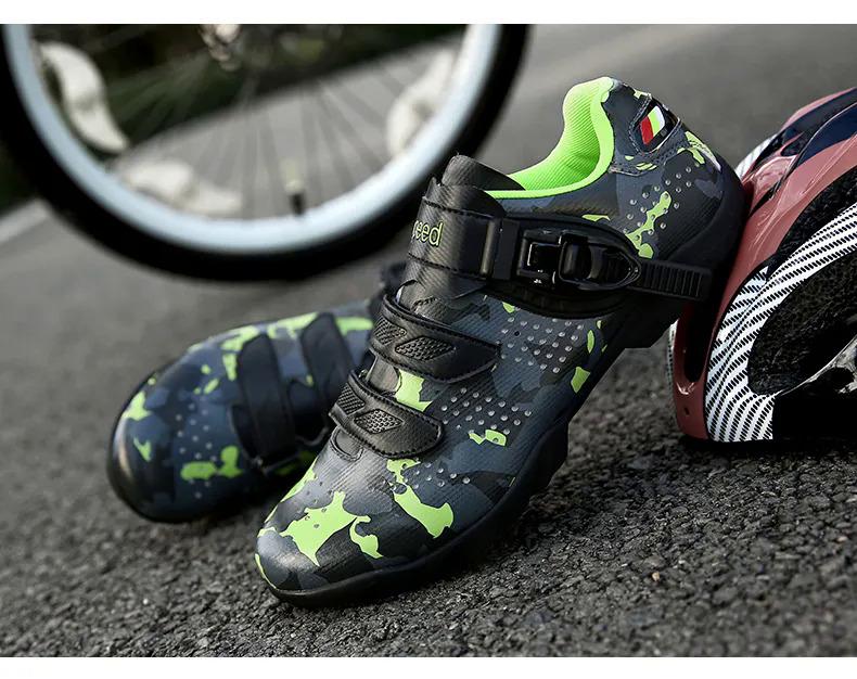 Product Introduction of Men cycling shoes speed self-locking MTB shoes man road bike shoes bicycle racing sneakers triathlon sapatitilha Ciclismo MTB size 36-47 47