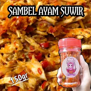 [150 GRAM] promo SAMBAL AYAM SUWIR BUNDA ALFI 2