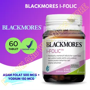 BLACKMORES I-FOLIC 150 TABLET ASAM FOLAT FOLIC ACID Maternity Pregnancy