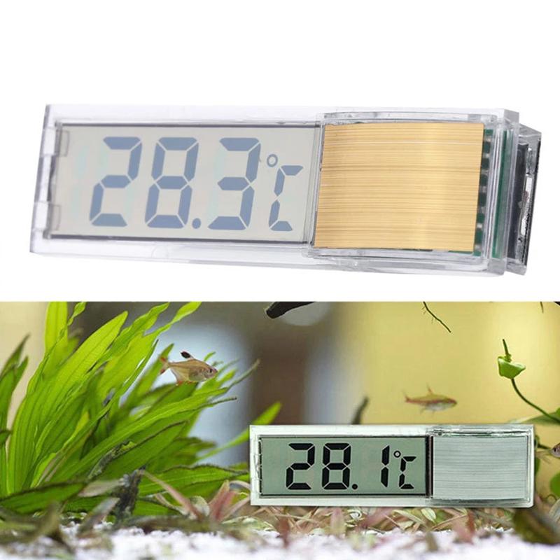Product Introduction of Aquarium thermometer waterproof 3D digital LCD electronic fish tank temperature fish turtle temperature meter aquarium decoration 15