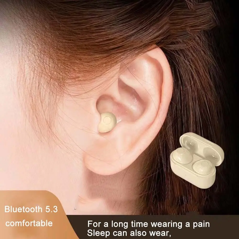Original product + free shipping mini Bluetooth headset 5.2 invisible earbuds wireless headphones smart touch sleeping sports gaming earphones for smartphones