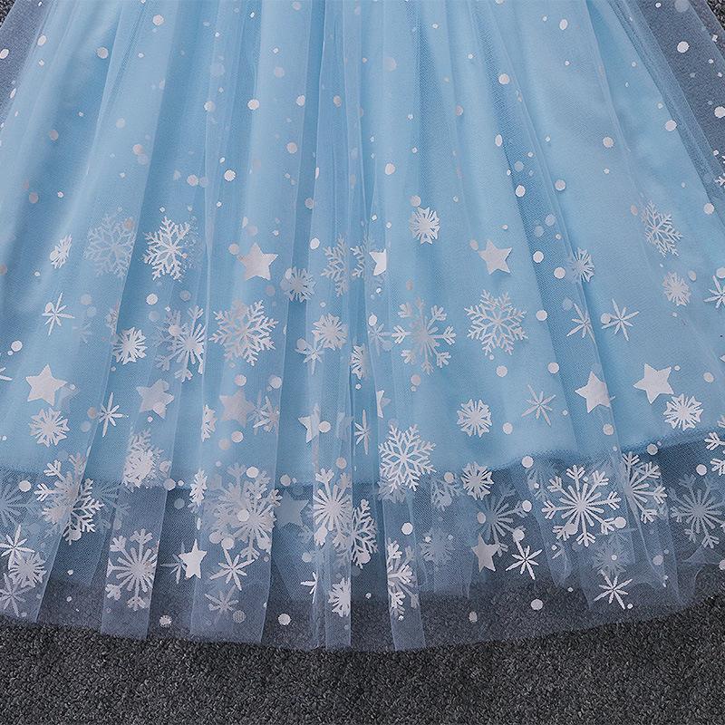 Product Introduction of Frozen Princess Dress Girls' Dress Children's Luminous Aisha Dress Lolita Dress Summer New 17