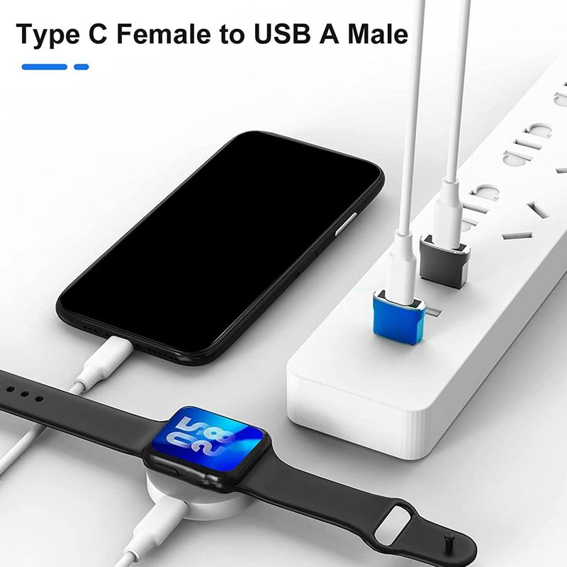 Product Introduction of Bộ chuyển đổi, Bộ chuyển đổi USB C sang USB Male, USB-C, Bộ đổi nguồn cáp sạc Type-C, Tương thích với iPhone 12, 13 Pro Max và Samsung, 5