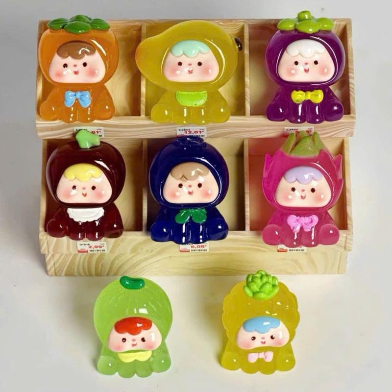 Túi mù , túi bất ngờ , moi ,em bé hoa quả mẫu mới  dạ quang phát sáng size to deccor, trang trí DIY