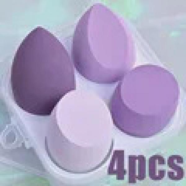 Product Introduction of 4Pc Beauty Egg Makeup Blender Cosmetic Puff Makeup Sponge Cushion Foundation Powder Sponge Beauty Tool Women Make Up Accessories 8