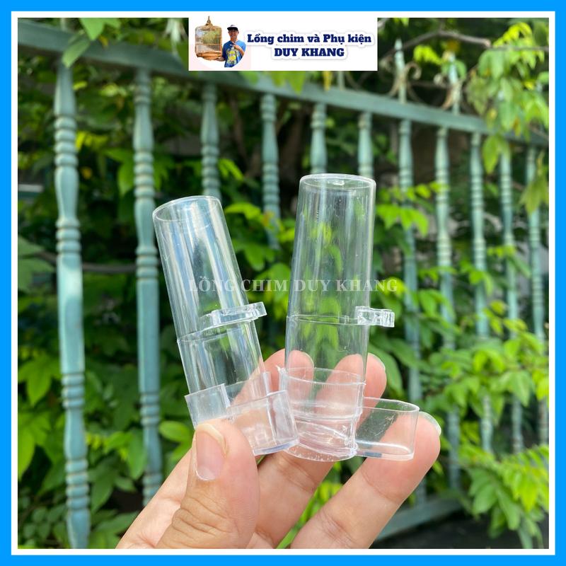 Cóng nước cho chim hút mật khuyên,... chất liệu nhựa meka bền giá siêu rẻ - phụ kiện lồng chim Duy Khang