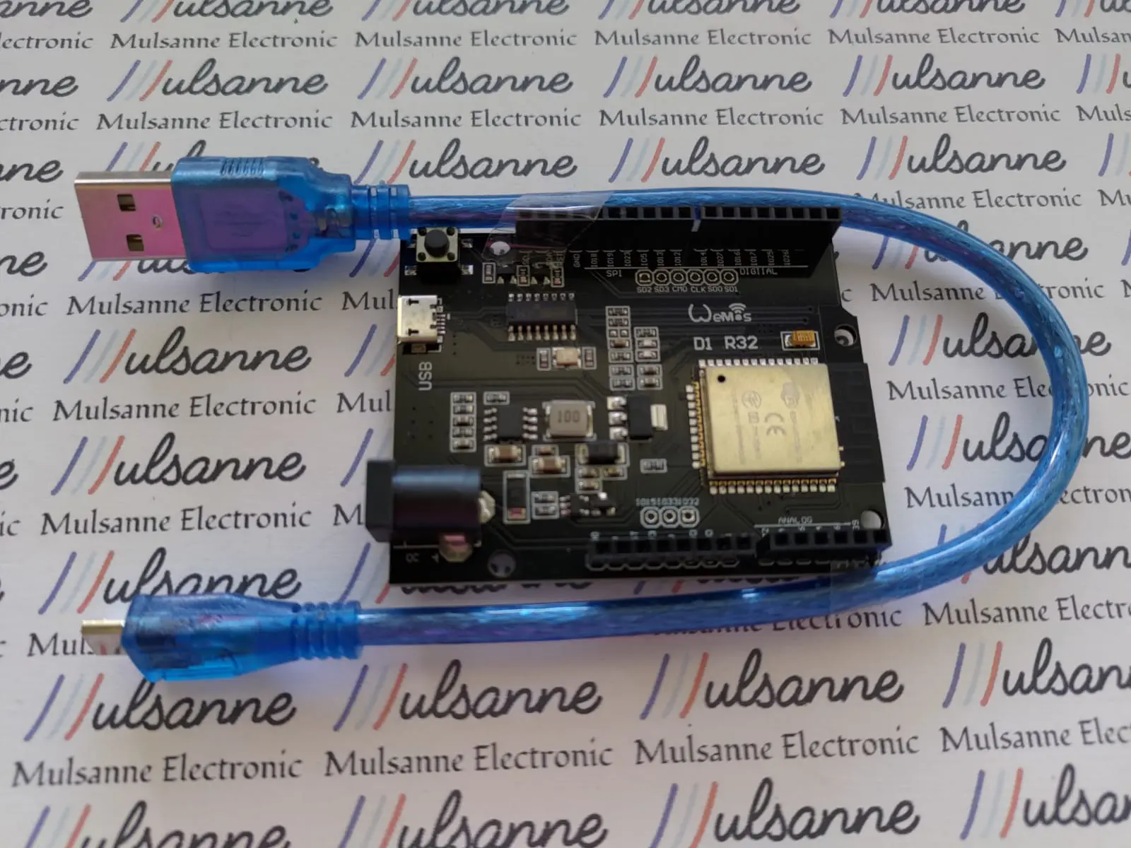 WeMos D1 R32 ( ESP-32 model Arduino Uno ESP32) - Shop | Tokopedia