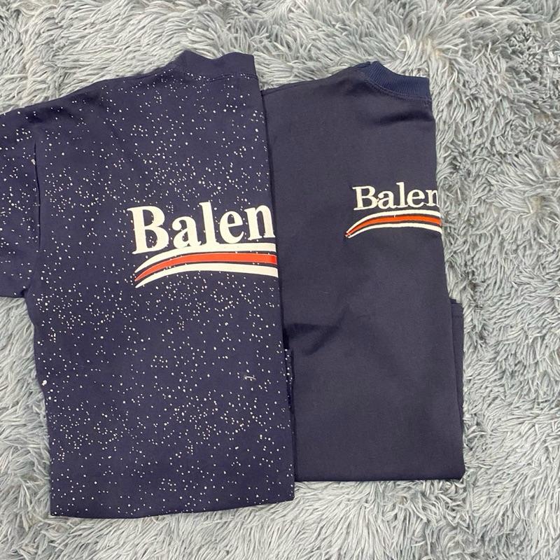 Áo phông balen nam nữ chất cotton co giãn 4