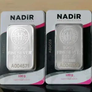 perak merk nadir- 1 toz - serrifikat - murni 999