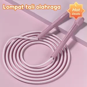 Skipping rope / lompat tali / alat olahraga / skipping portable / loncat tali Outdoor