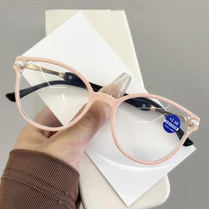 Fashion Anti-Blue Light Reading Glasses Ultra-Light Eye Protection Readers Eyewear Unisex Elegant Comfortable Glasses