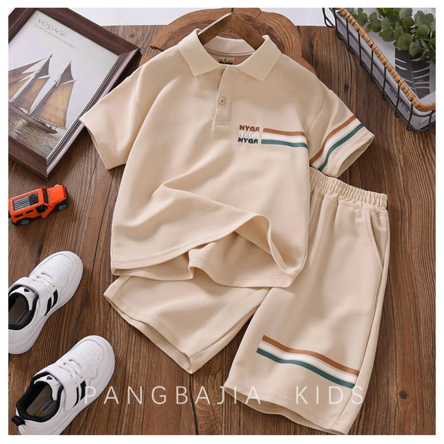 Bộ quần áo cho bé size từ 14kg đến 50kg, bộ quần áo size đại cho bé trai polo
