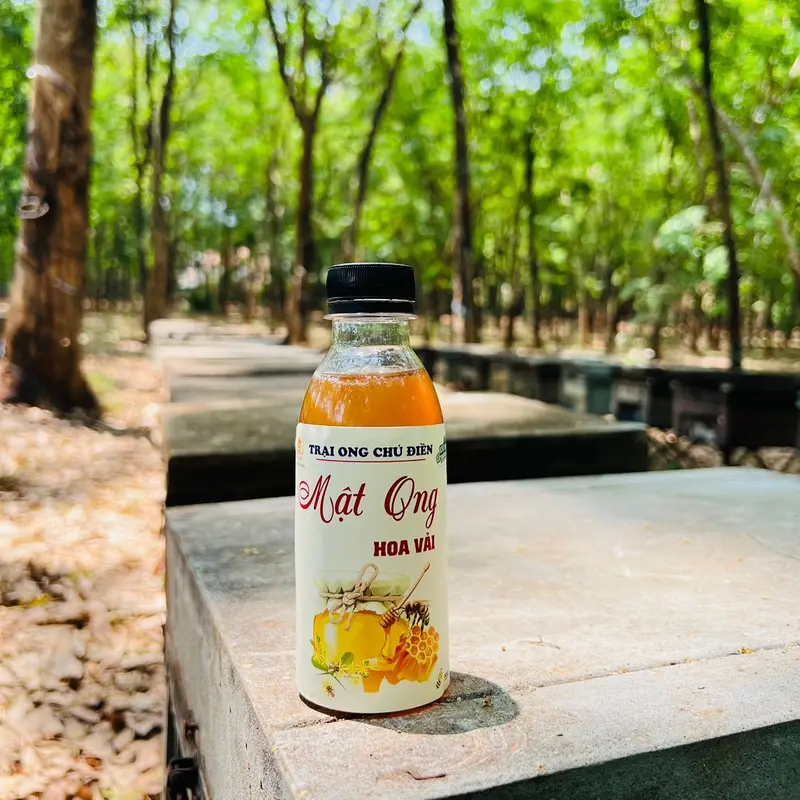 Combo Dùng Thử Mật Ong Trại Chú Điền ( 3 Chai 250ml Mật Bạc Hà + Mật Cafe + Mật Vãi) 2