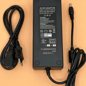ADAPTOR 12V 10A  POWER SUPPLY 12V 10A SWITCHING ADAPTOR LED Strip Monitor 12V 10A ORIGINAL Kabel Lampu