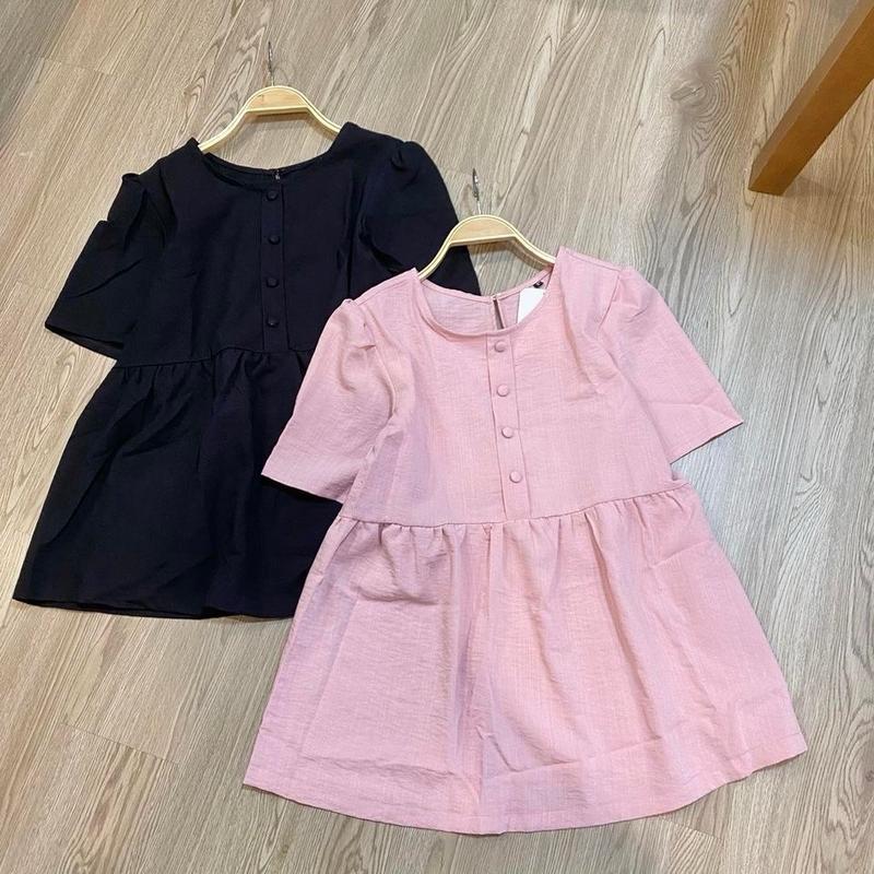 Áo Bầu Thời Trang Dáng Baby doll | Vải Đũi Nhật, Mát, Mềm - Size S/M/L/XL