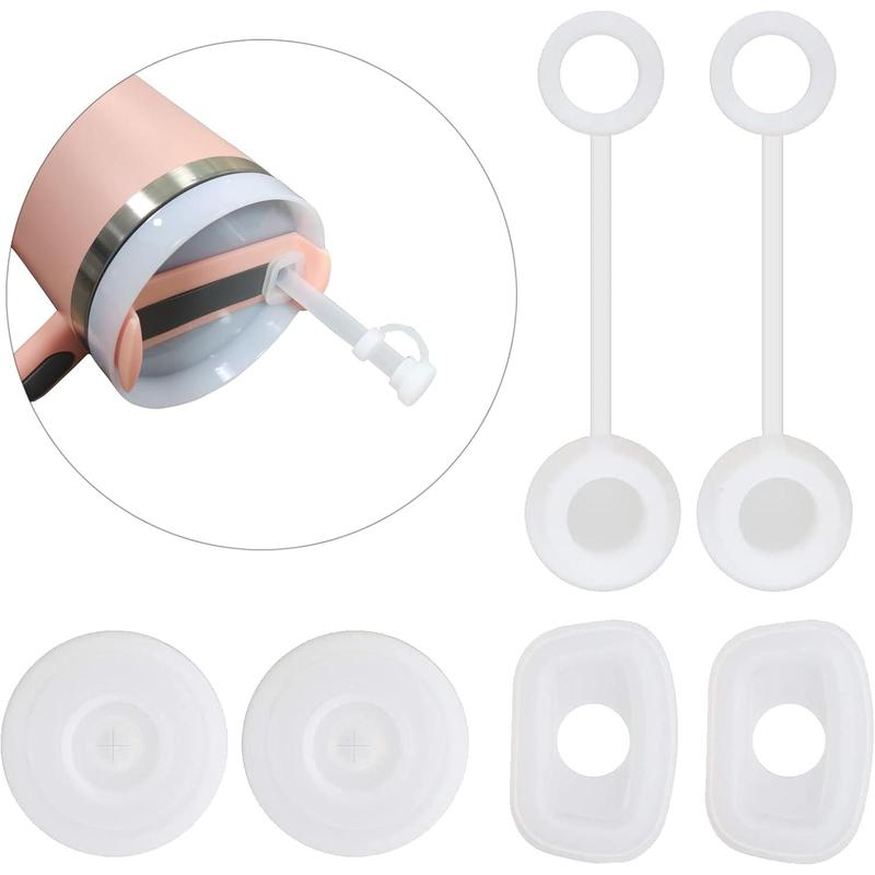 Spill-Proof Accessory Set for Cups - Includes Straw Covers - TikTok Shop