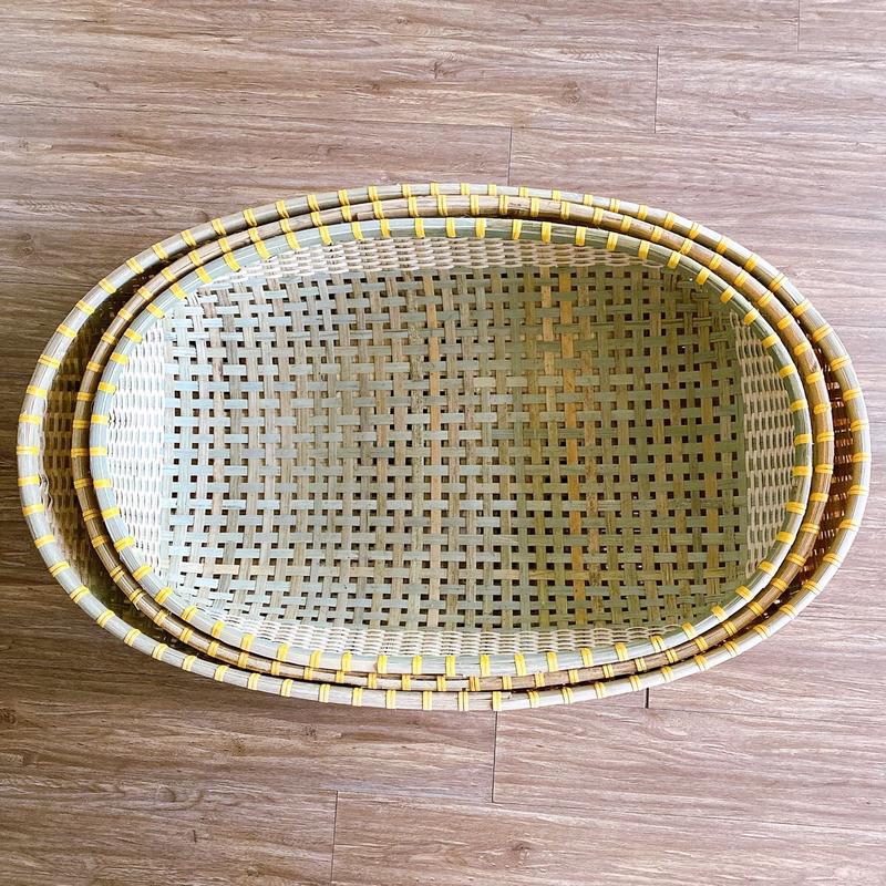 NÔI TRE BỀN - Nôi tre nằm võng chống cong lưng cho bé - TĂNG vòng dâu đeo tay