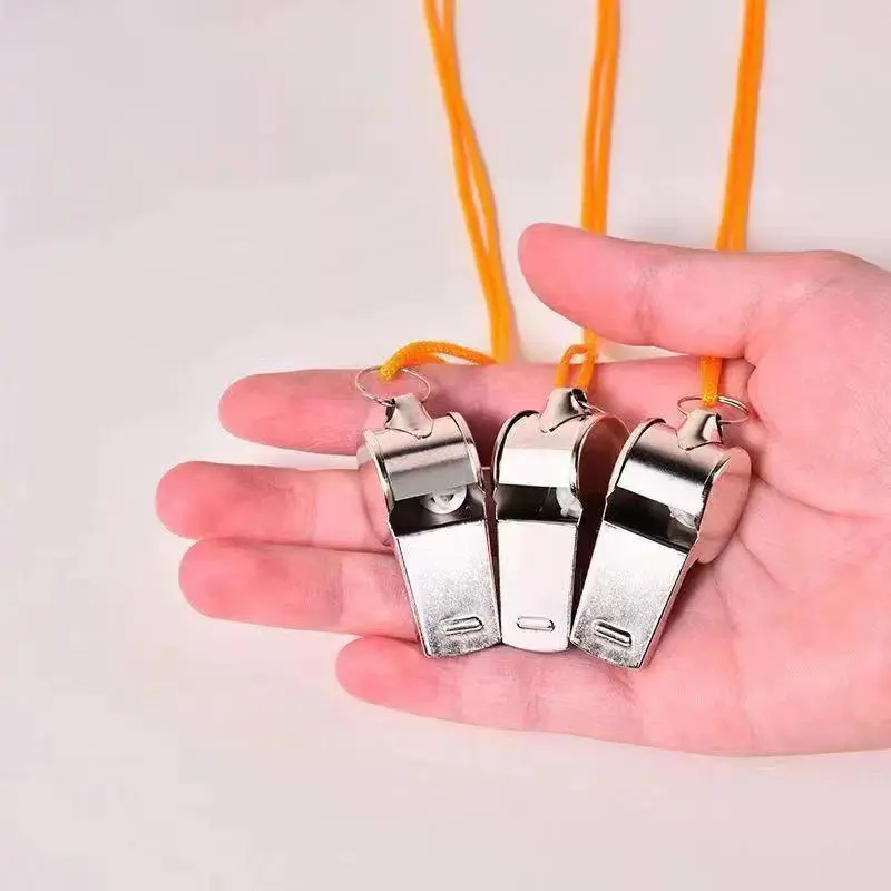 Referee Whistle, 3 Counts/set Sports Whistle, Loud Sound Whistle for Coach & Referee, Sports & Outdoor Accessories